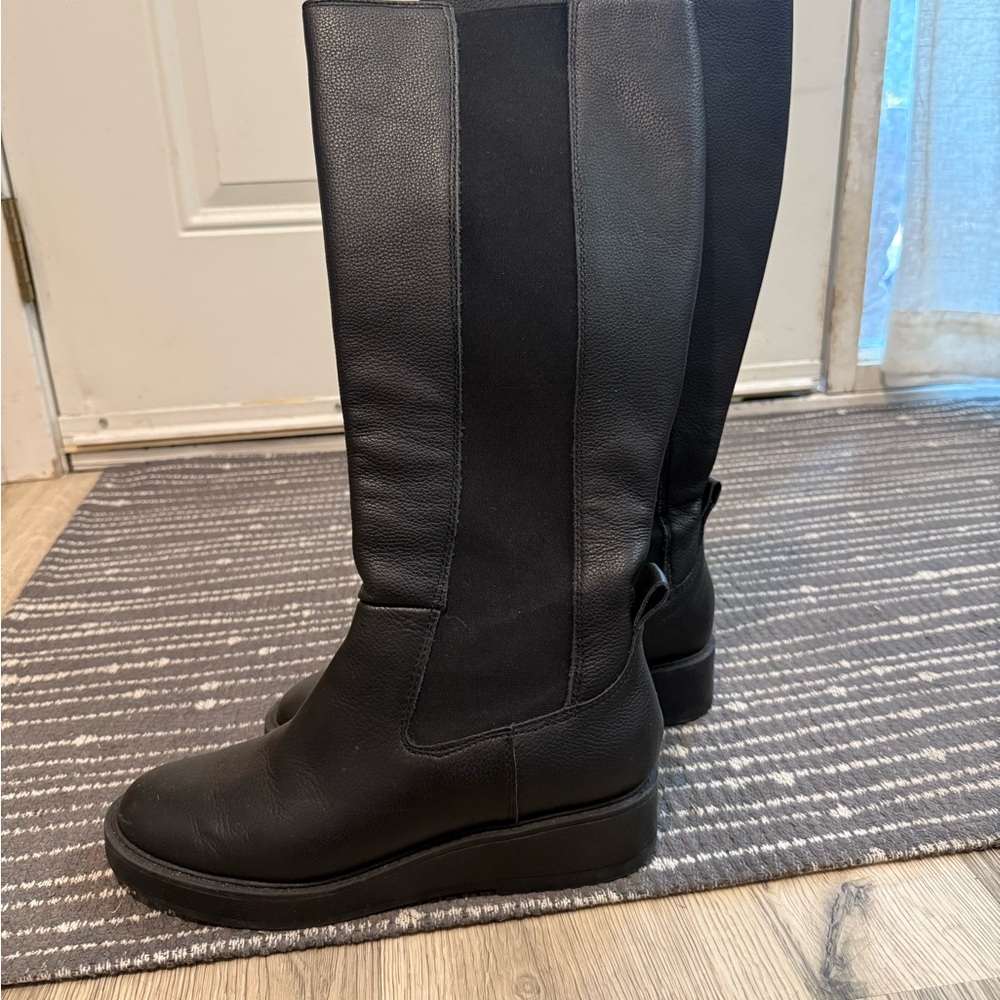 Dolce Vita Black Over the Knee Boots